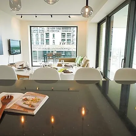여관 Huswell - Beautiful With Communal Pool And Gym 오스텐드